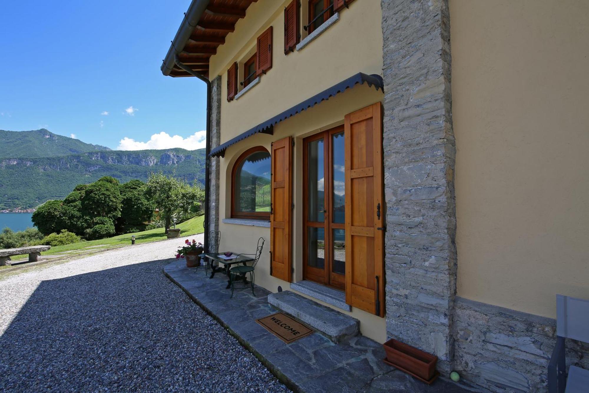Villa La Punta Bellagio Bagian luar foto