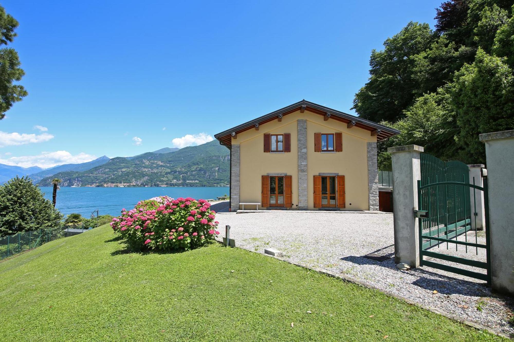 Villa La Punta Bellagio Bagian luar foto